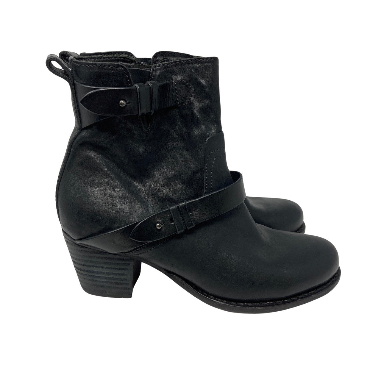 Rag & Bone Block Heeled Moto Boot-thumbnail