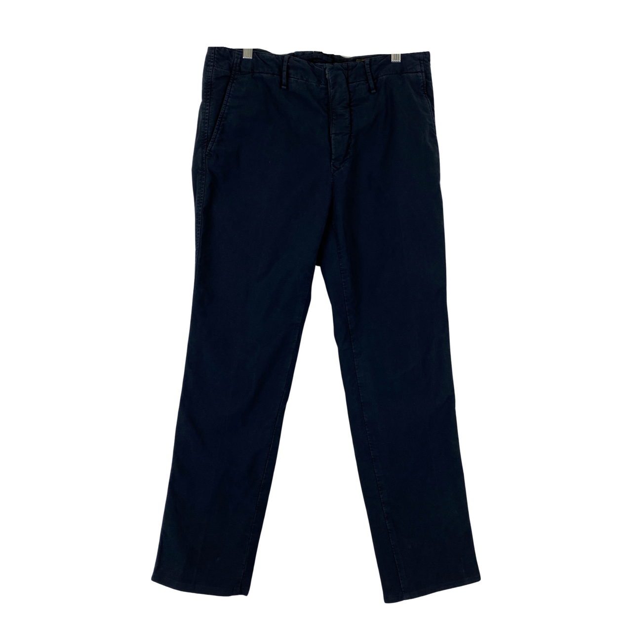 Incotex X Slowear Twill Slim Fit Khakis-blue back