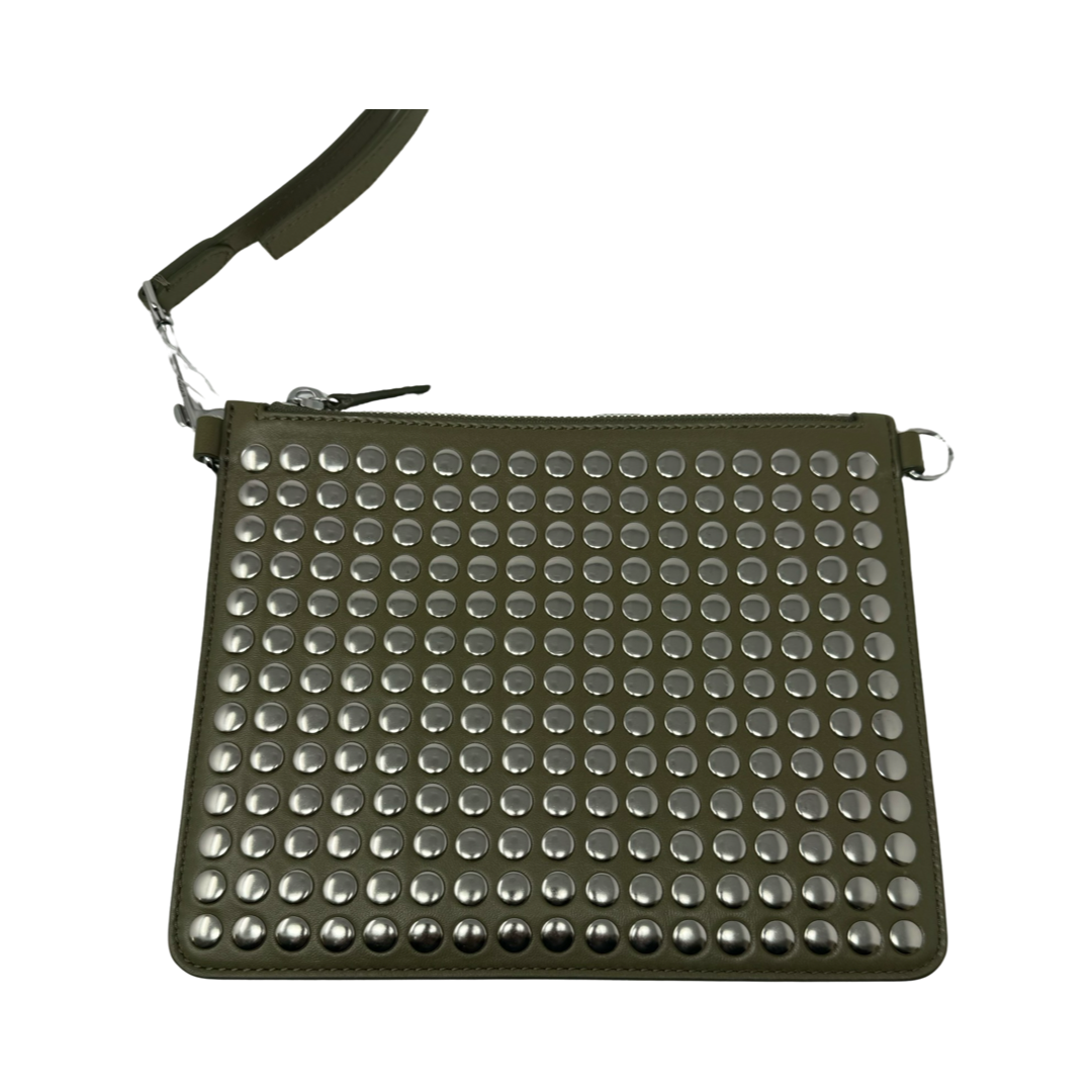 Theory Nappa Leather Studded Pouch