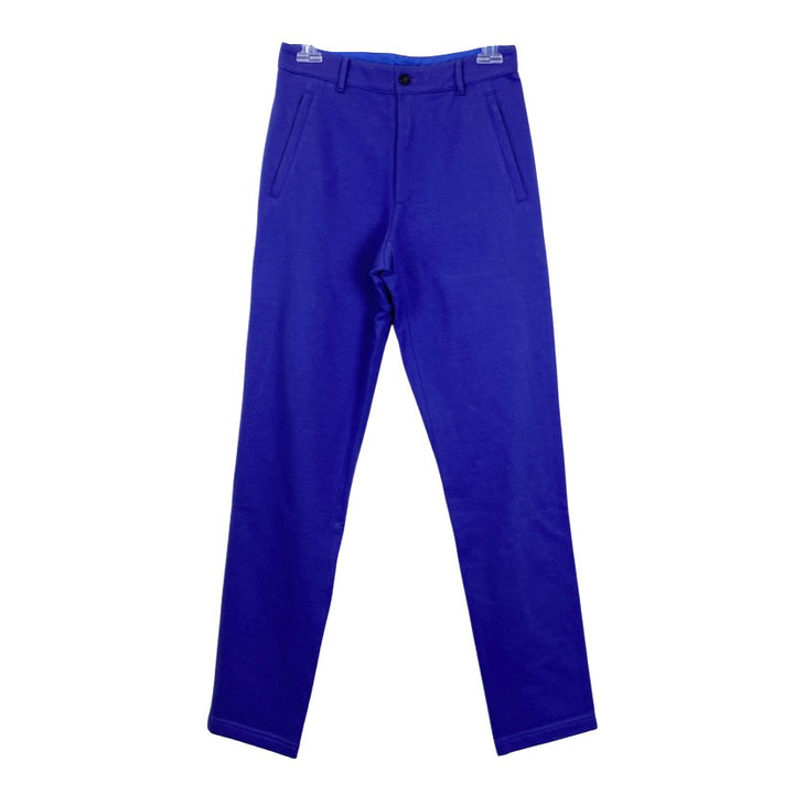 Nigel Curtiss Blue Button Front Sweat Pant-Thumbnail