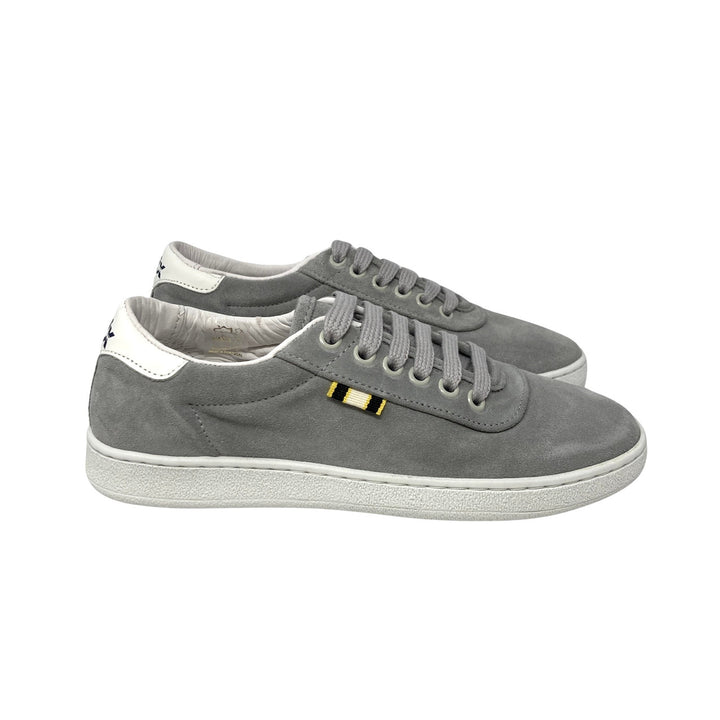 Aprix Gray Suede Kids Sneaker-thumbnail