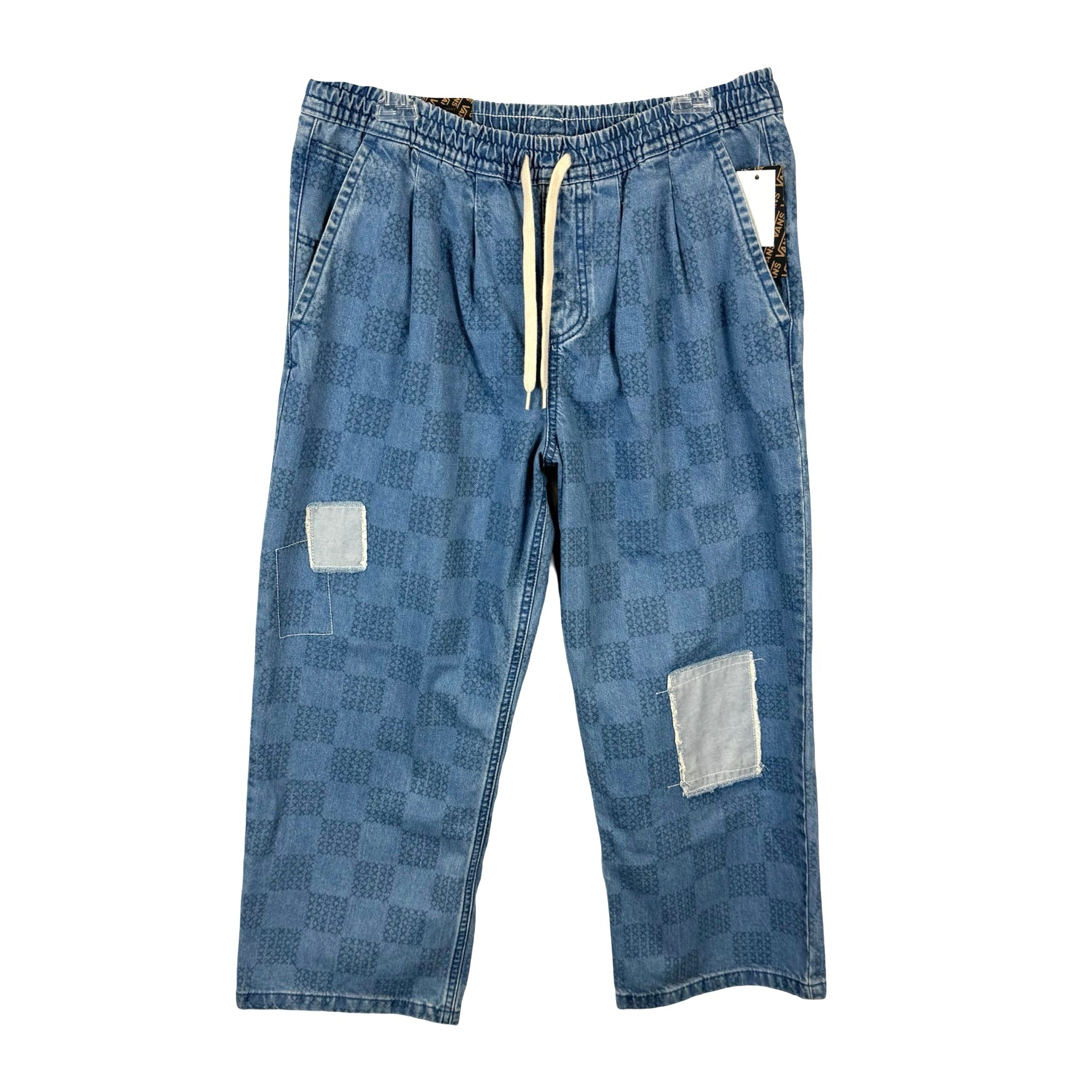 Vans Mended Check Range Crop Pants