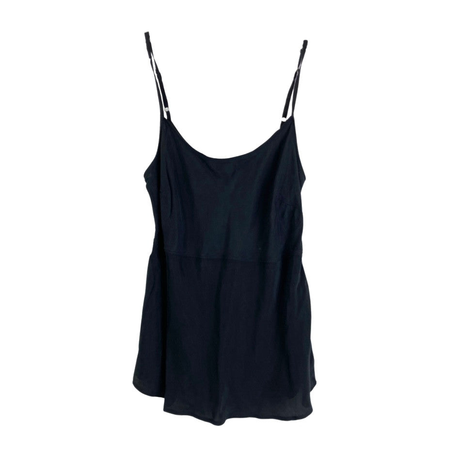 Peruvian Connection Thin Strap Top-Black1