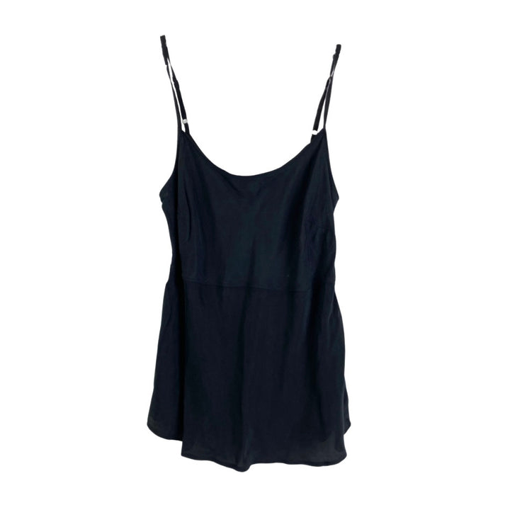 Peruvian Connection Thin Strap Top-Black1