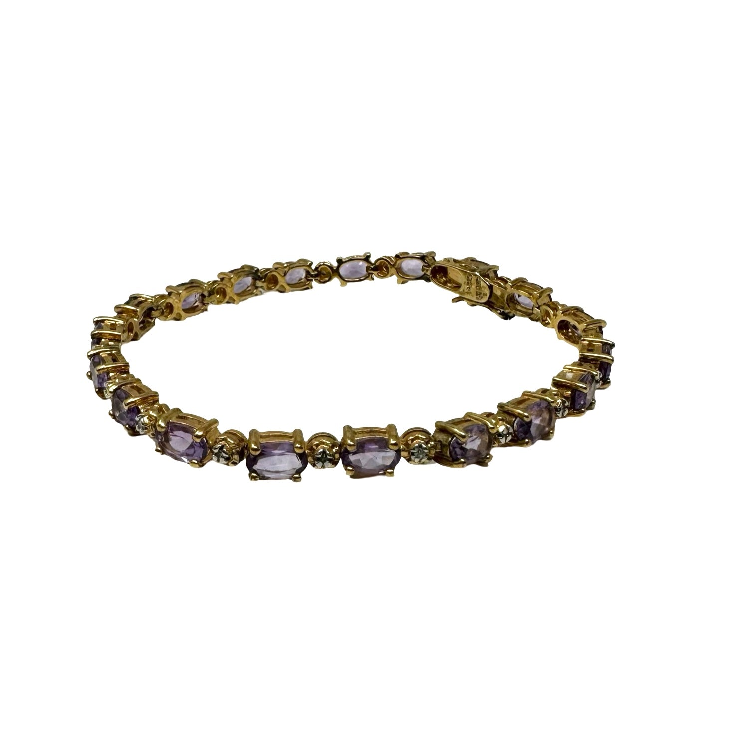 Gold Plated 925 Sterling Silver Delicate Embellished Bracelet