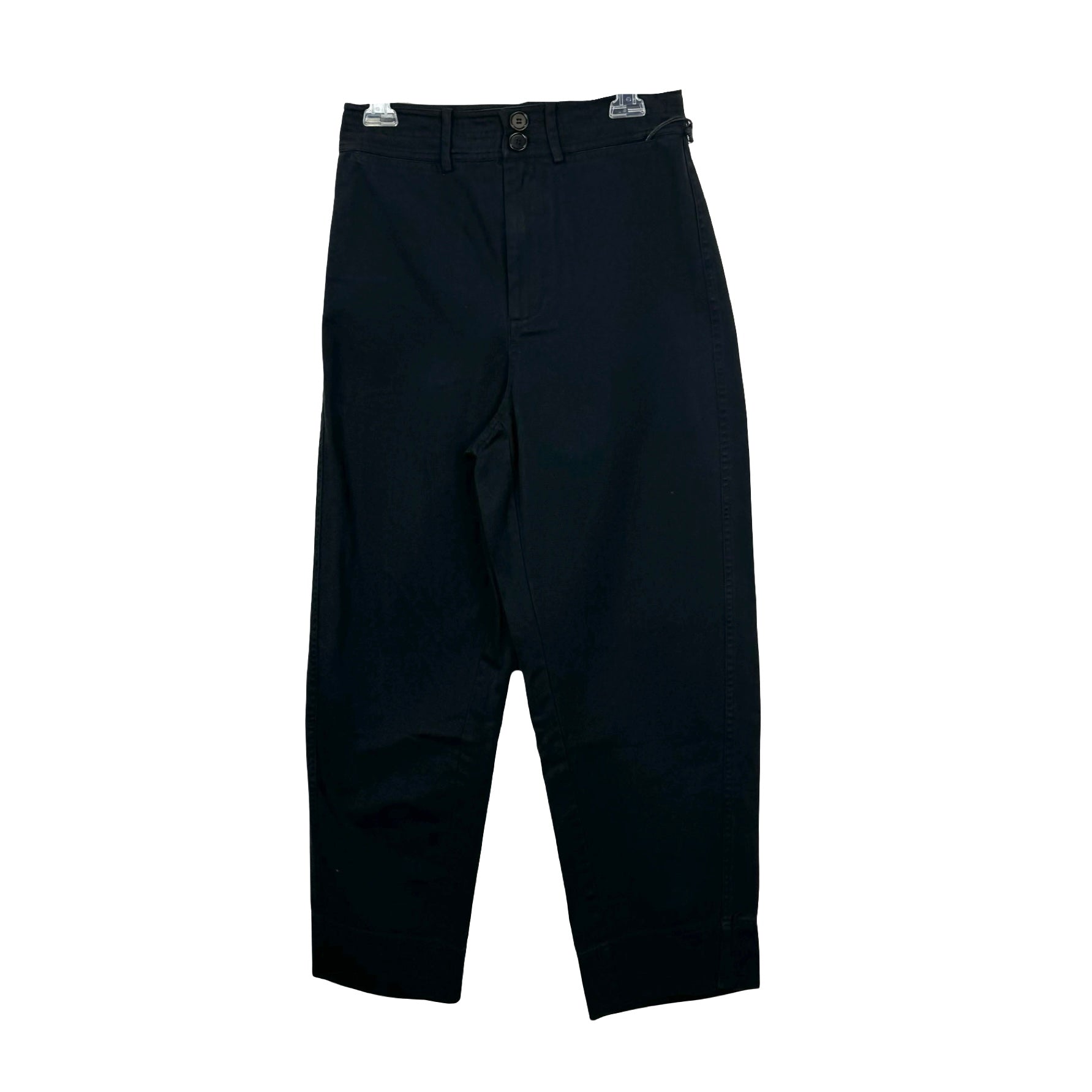 Apiece Apart Black Mari Barrel Pant