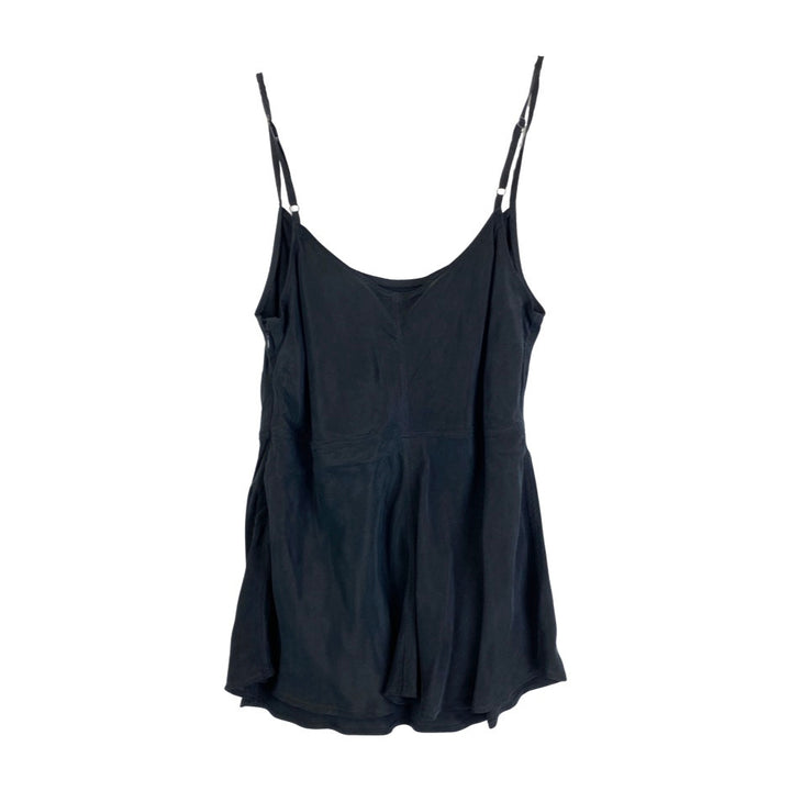 Peruvian Connection Thin Strap Top-Black2