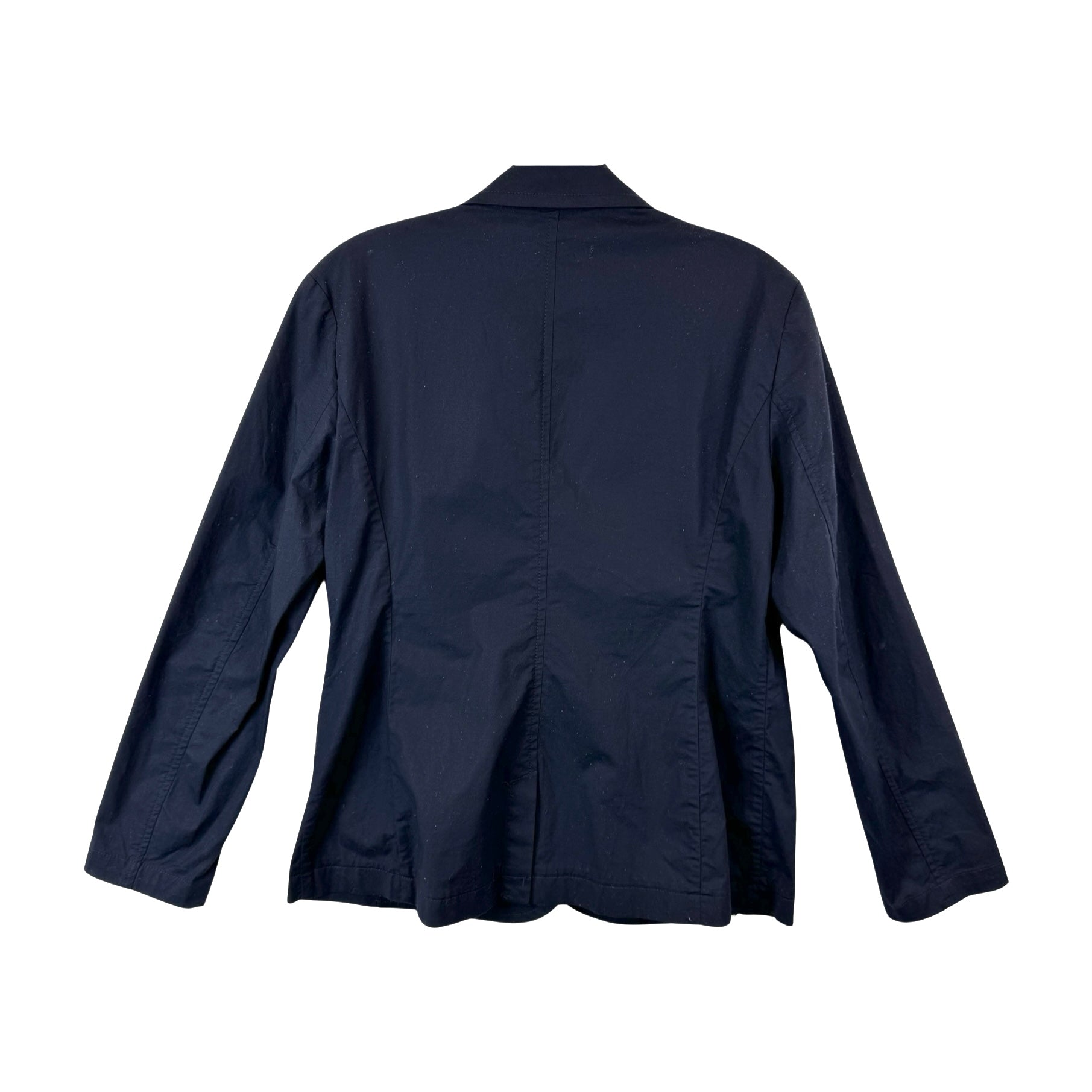 Eileen Fisher Organic Cotton Notch Collar Jacket