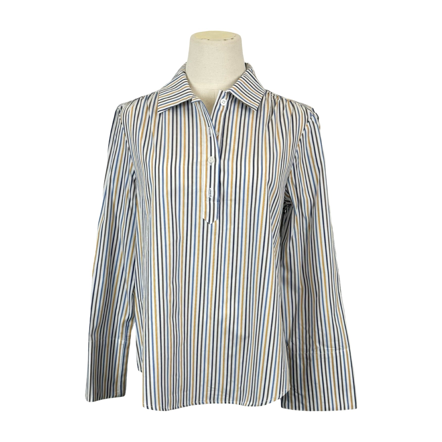 Kal Rieman Edie Collared Placket Shirt