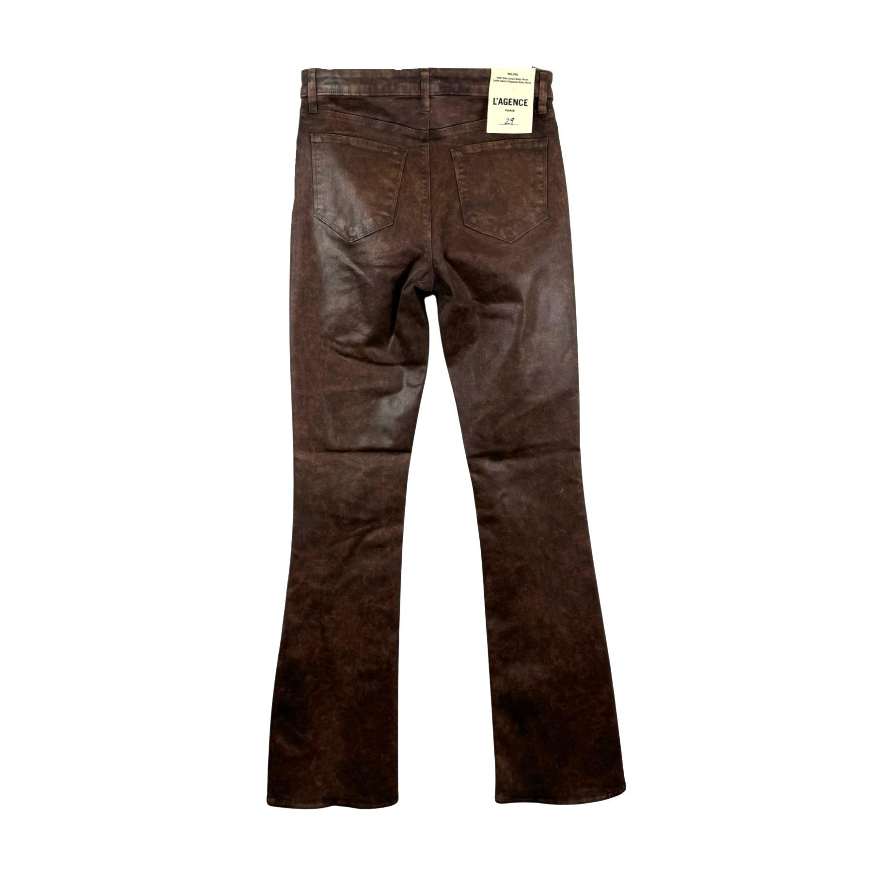 L'agence Faux Leather Pants