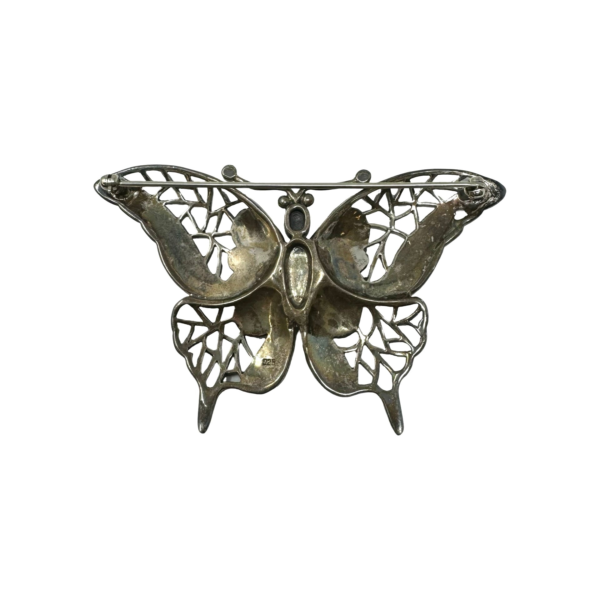 Sterling Silver Butterfly Brooch