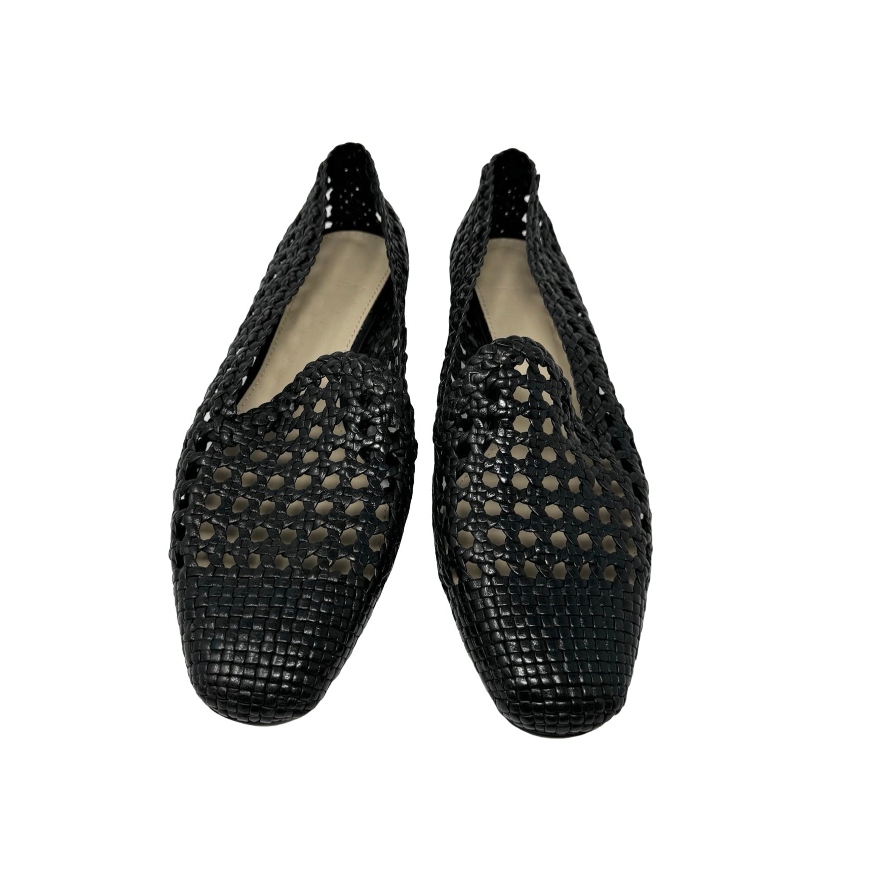 Theory Leather Cut Out Flats