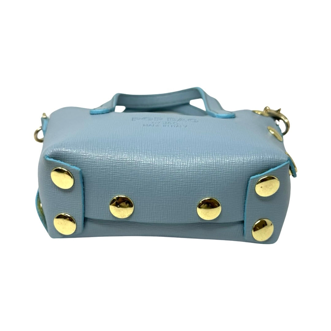 Pop Bag Micro Crossbody Bag-Blue Bottom