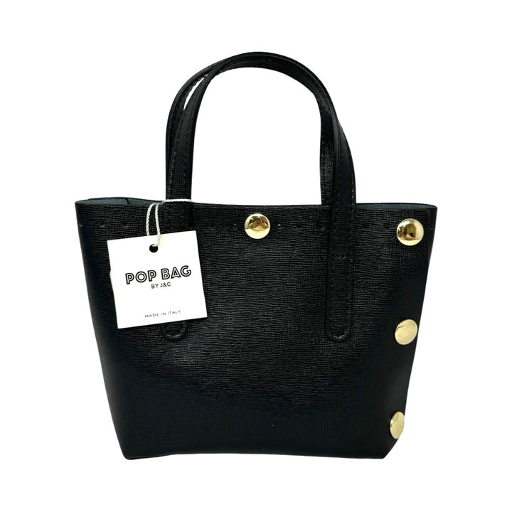 Pop Bag Micro Crossbody Bag-Black Back