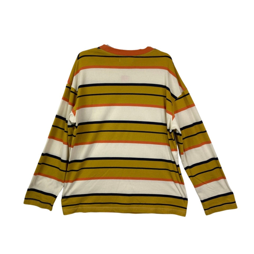 Urban Outfitters Multistripe Shirt-Yellow Back