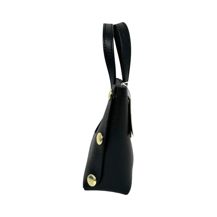 Pop Bag Micro Crossbody Bag-Black Side