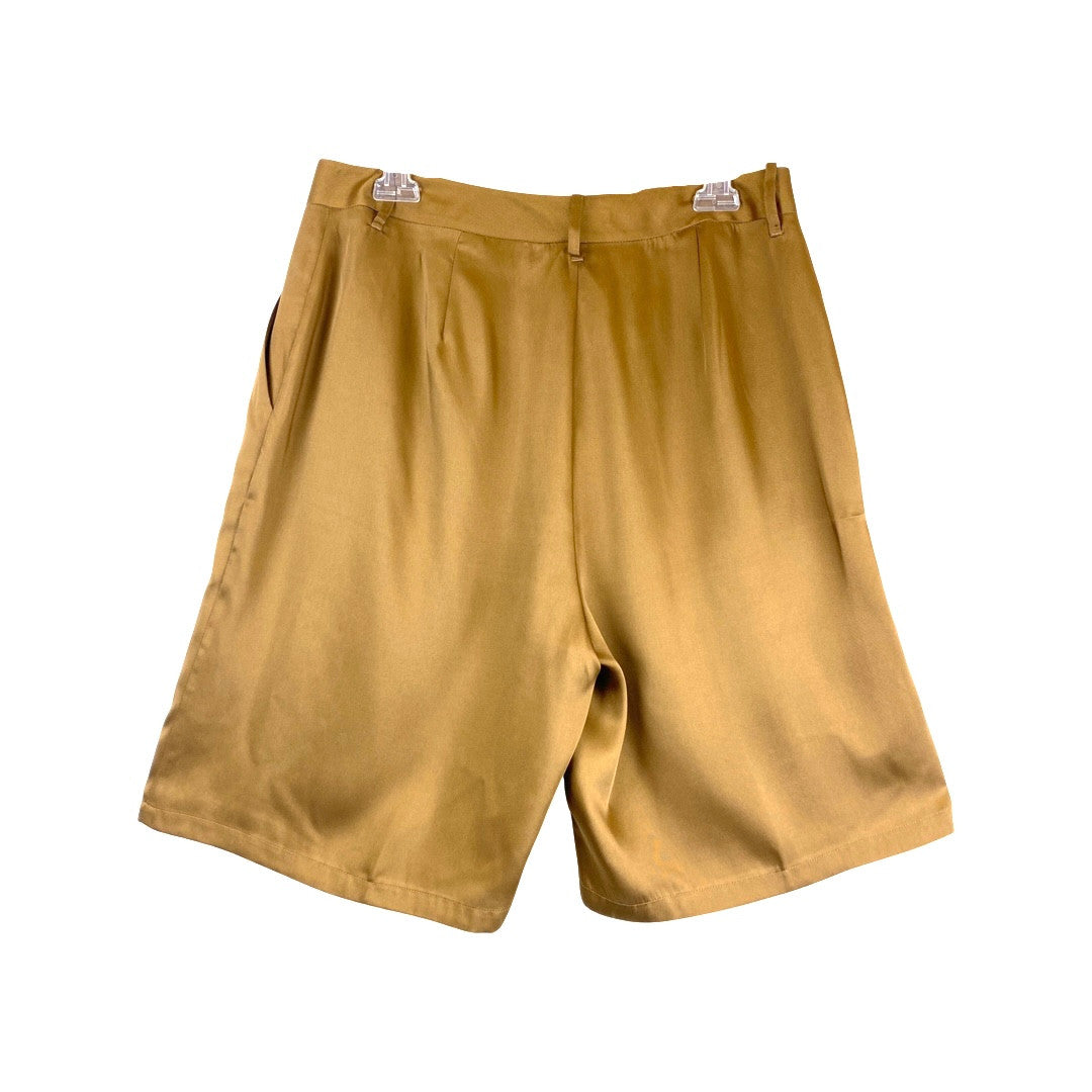 LBV Pleated Shorts-Back