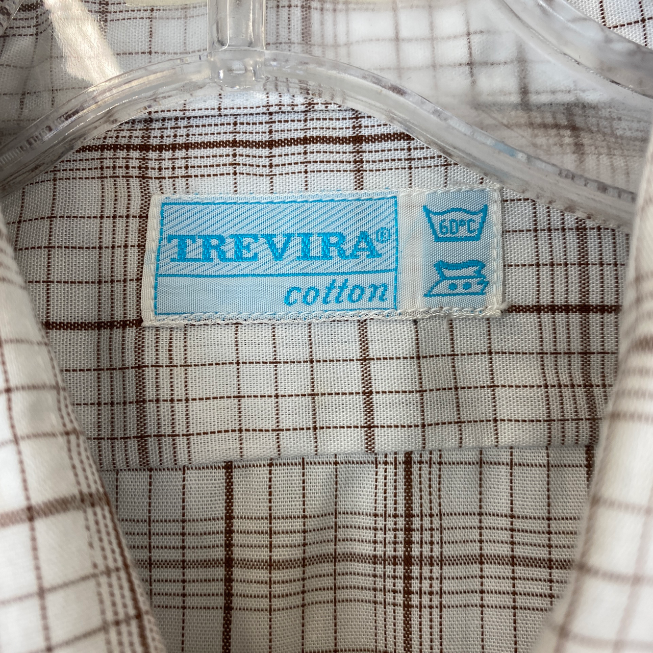 Vintage Trevira Flannel Shirt-Label