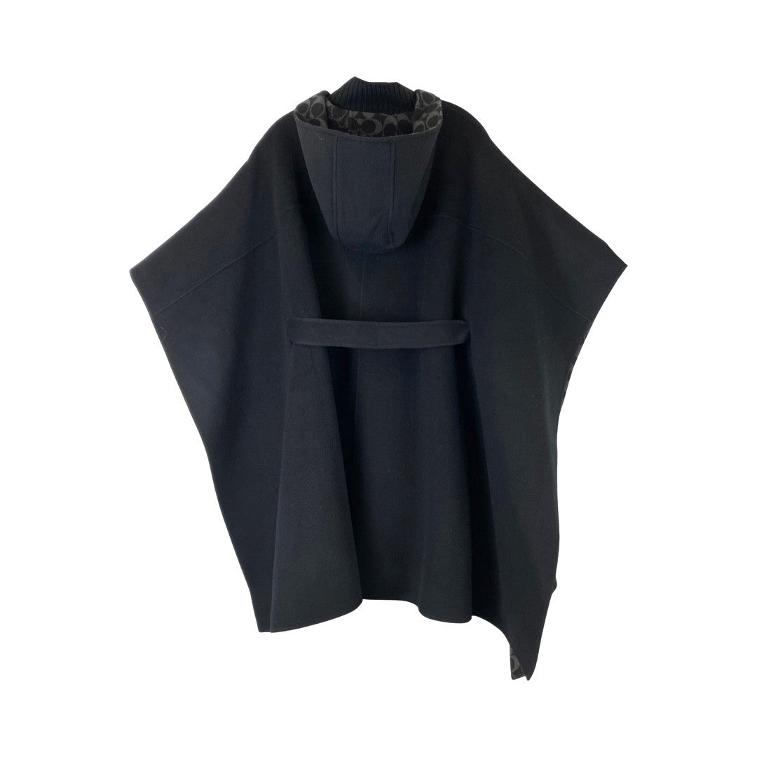 Coach wool cape online