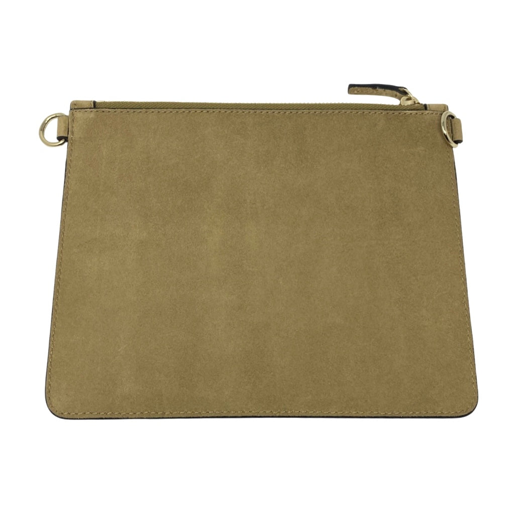Theory Suede Transformer Pouch
