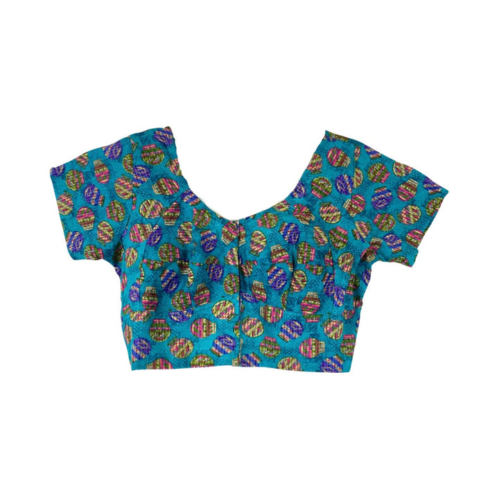 Bidyut Vase Print Crop Top-Thumbnail