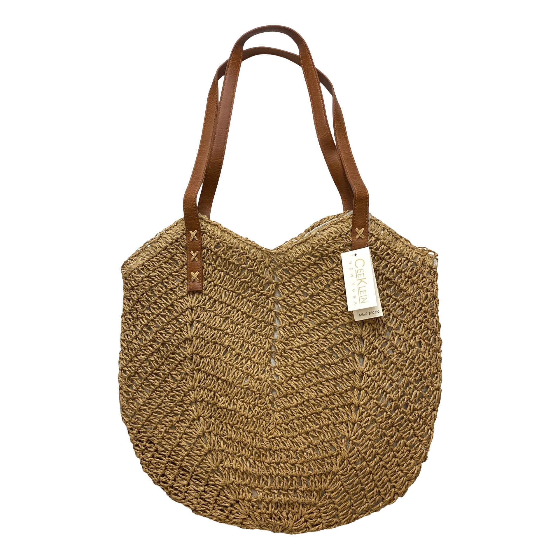 Cee Klein New York Slouchy Woven Beach Bag