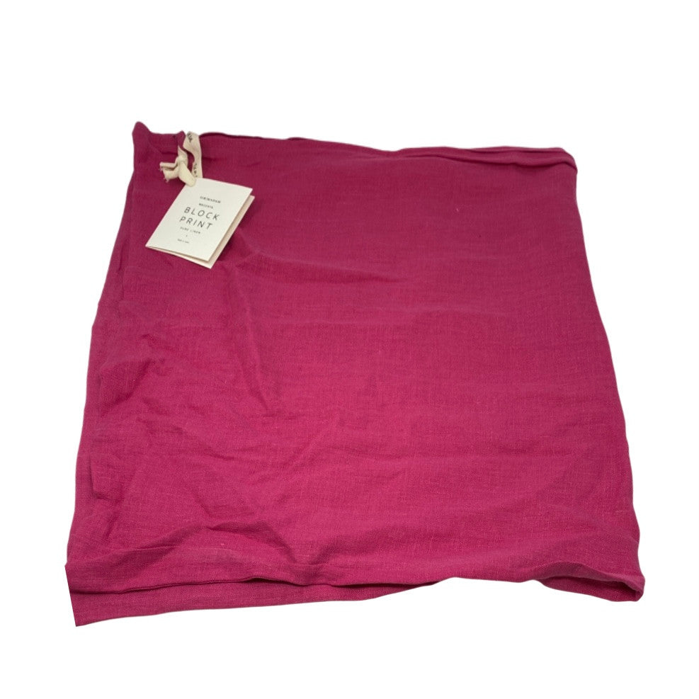 Sir and Madam Pure Linen Grain Stripe Print Pillowcase-Detail4