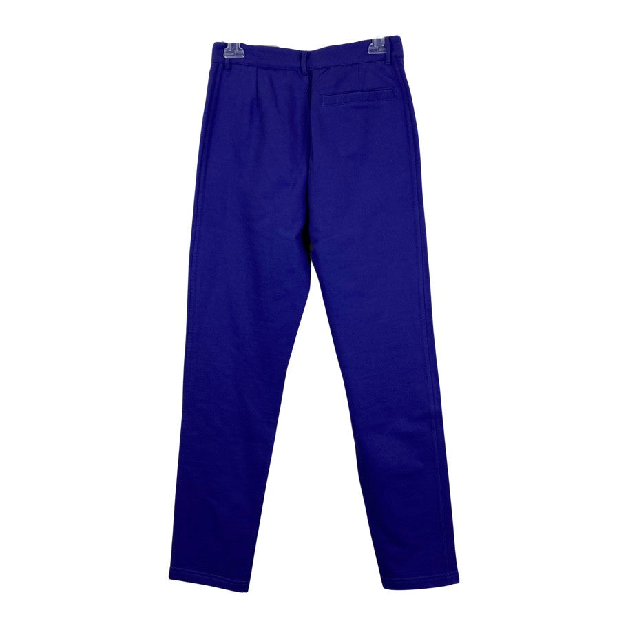 Nigel Curtiss Blue Button Front Sweat Pant-Back