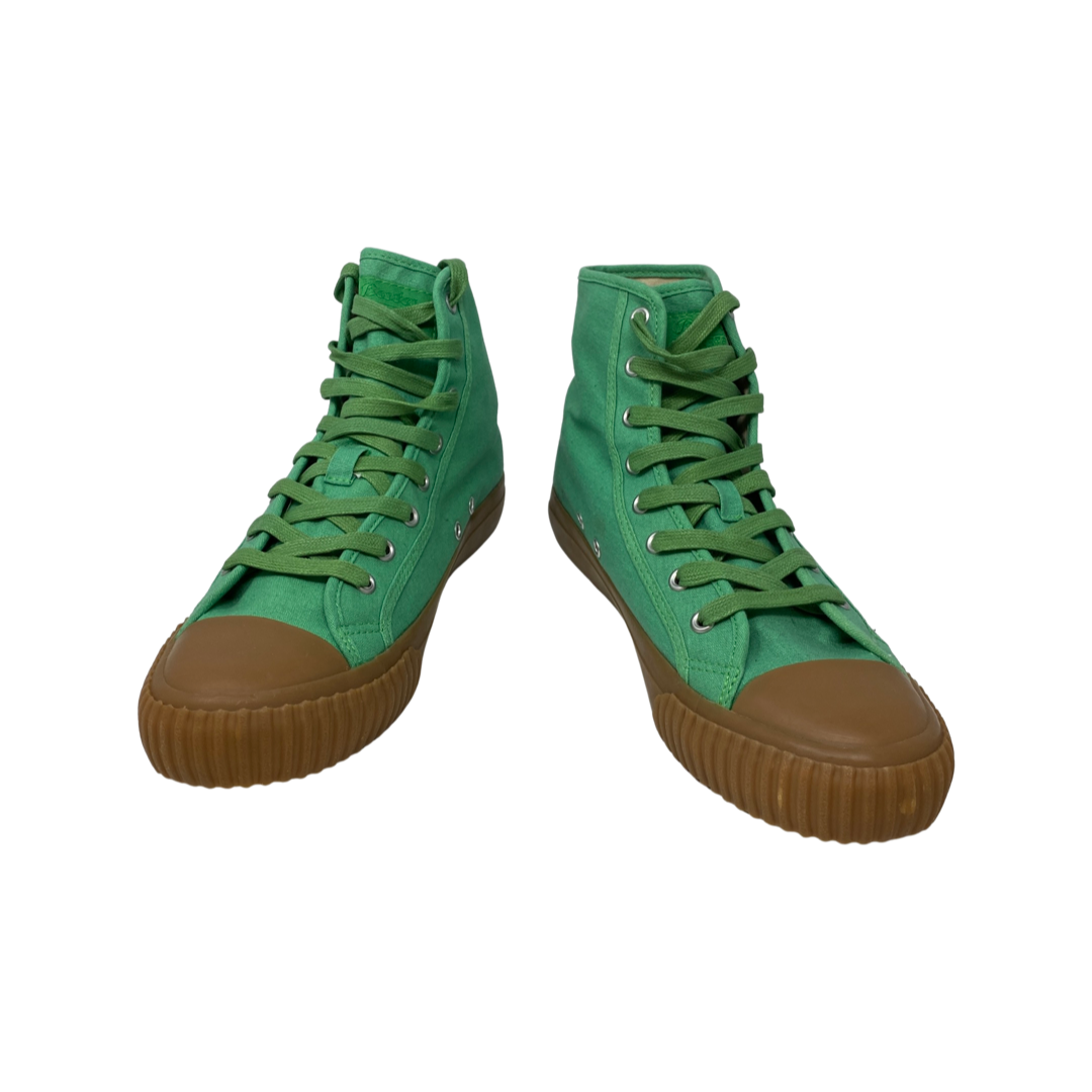 Bata Bullets Classic High Top Sneaker-Green front
