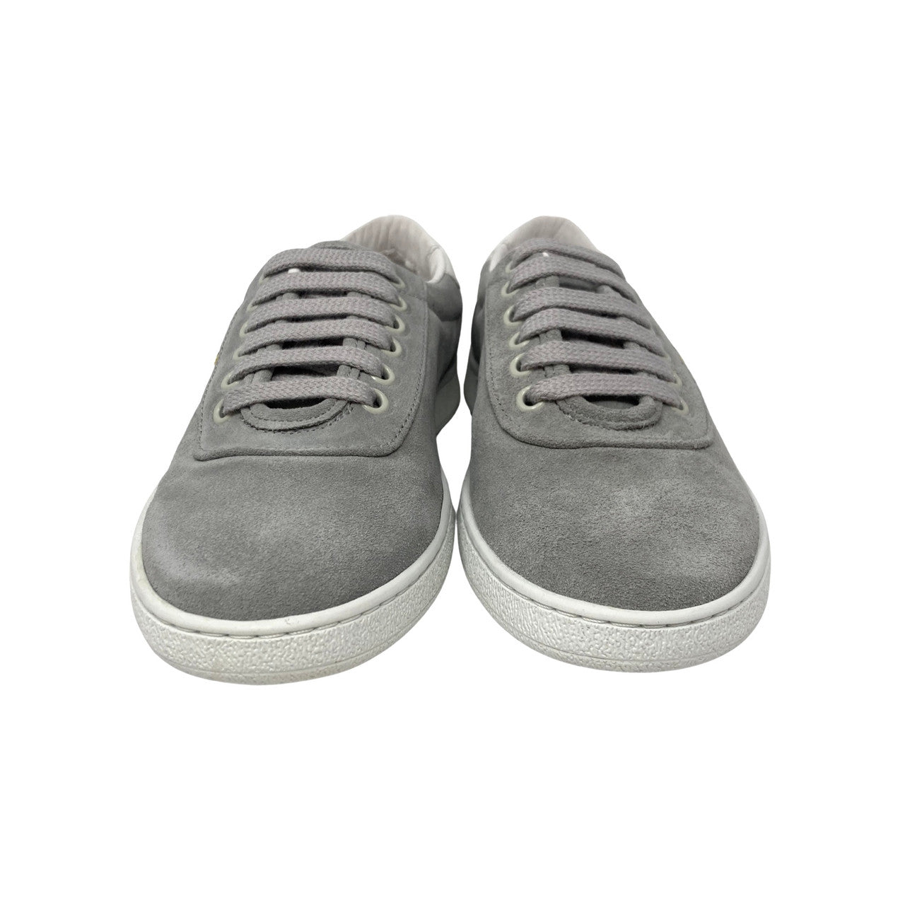 Aprix Gray Suede Kids Sneaker-front