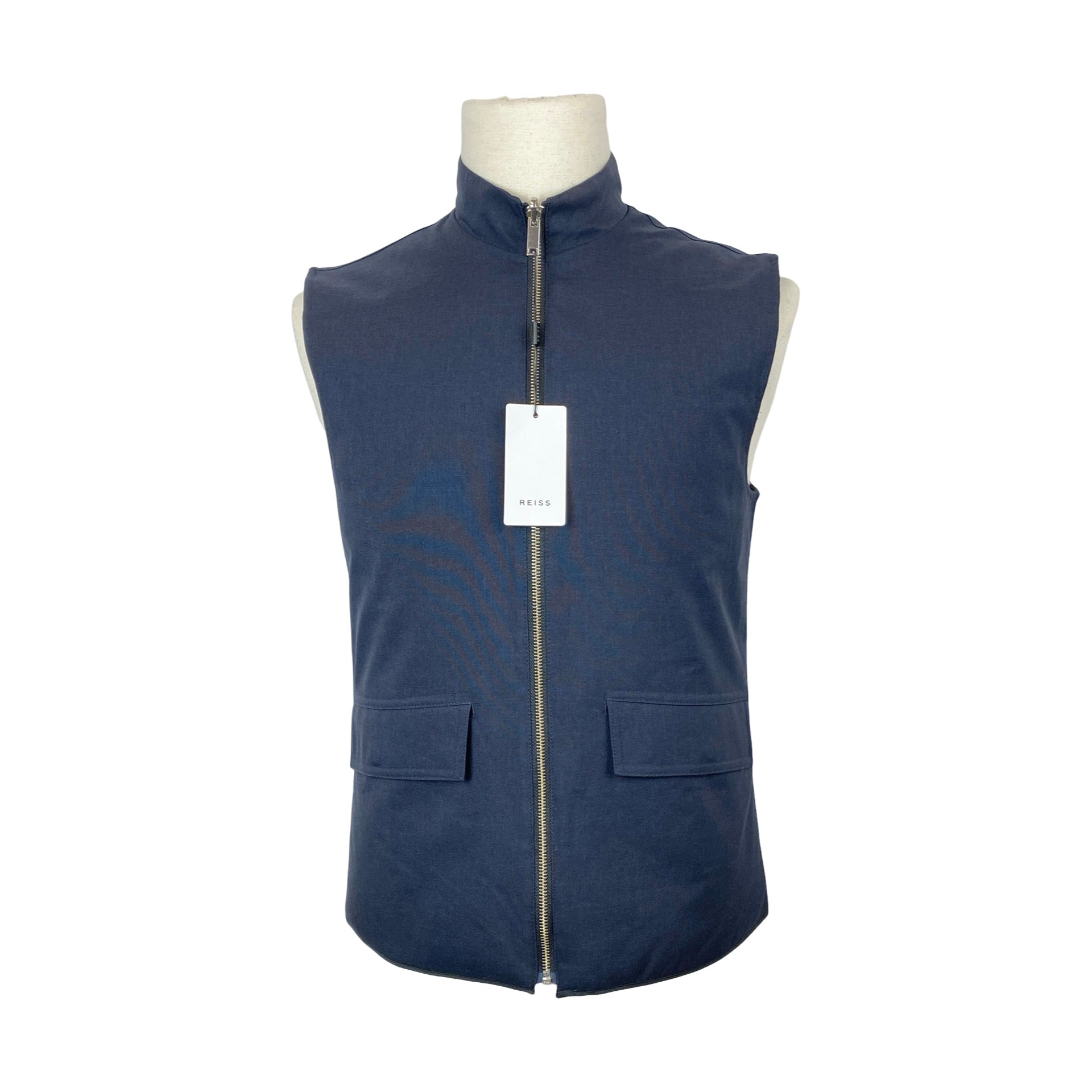 Reiss Voyage Reversible Quilted Vest