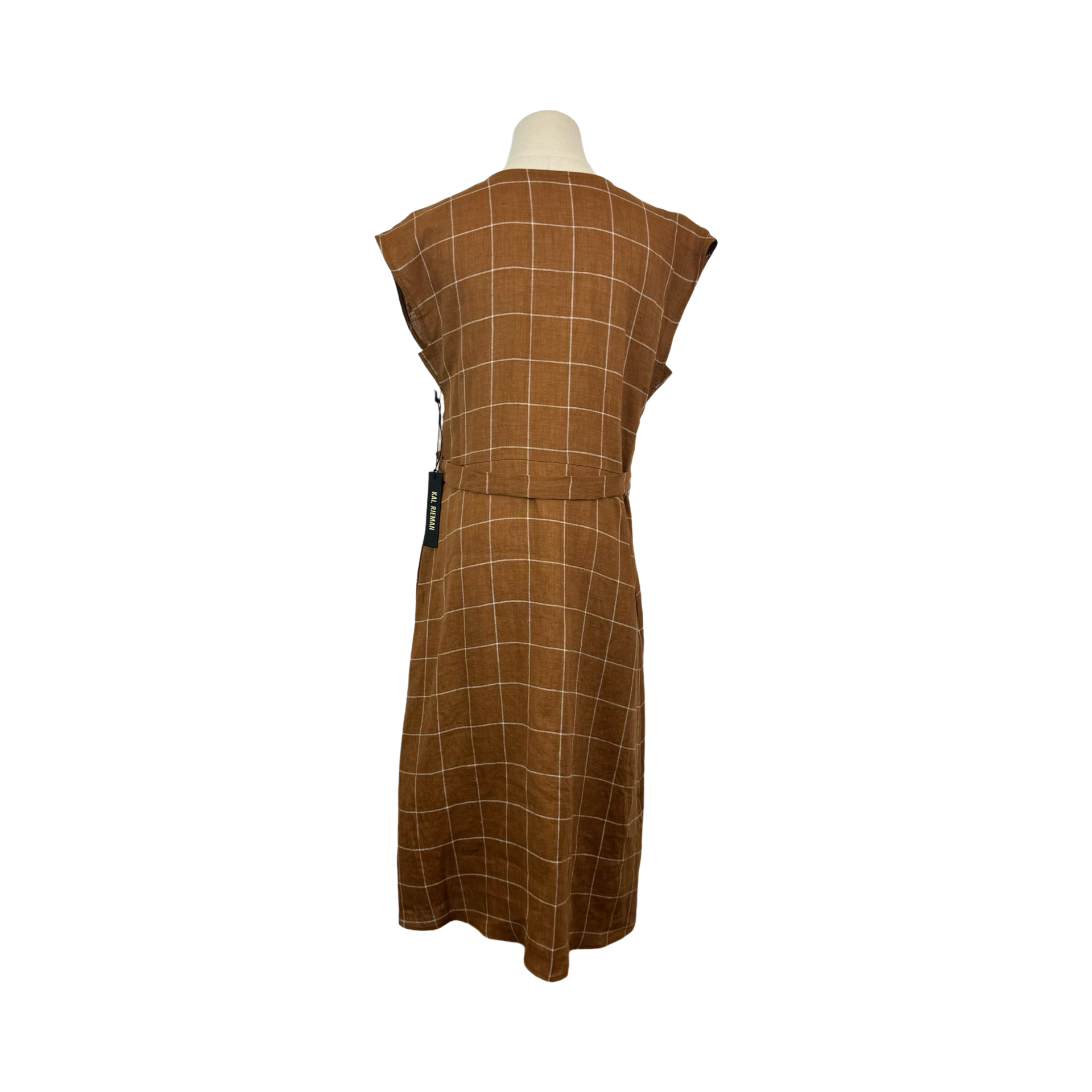 Kal Rieman Windowpane Day Dress