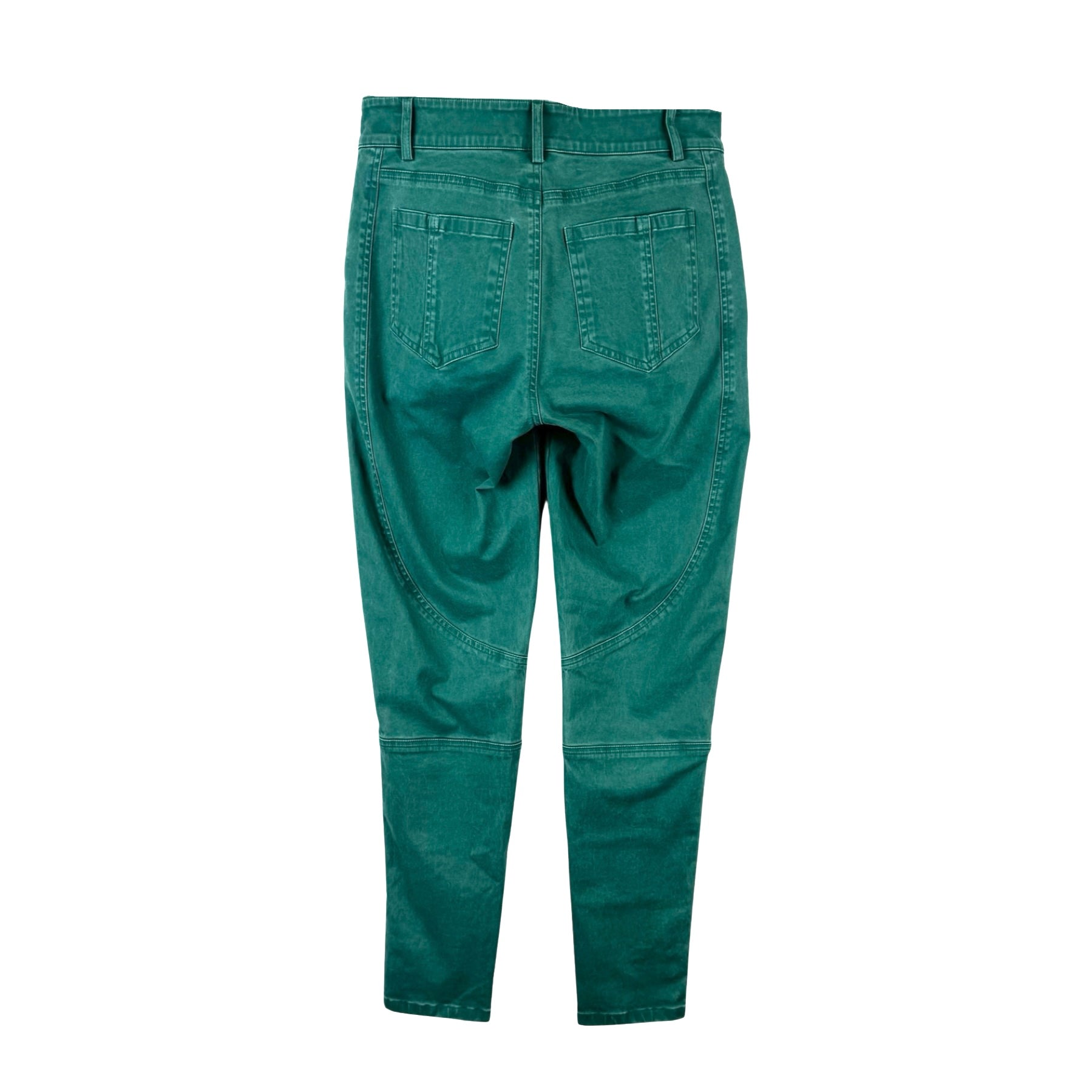 Peruvian Connection Teal Zip Pocket Pants