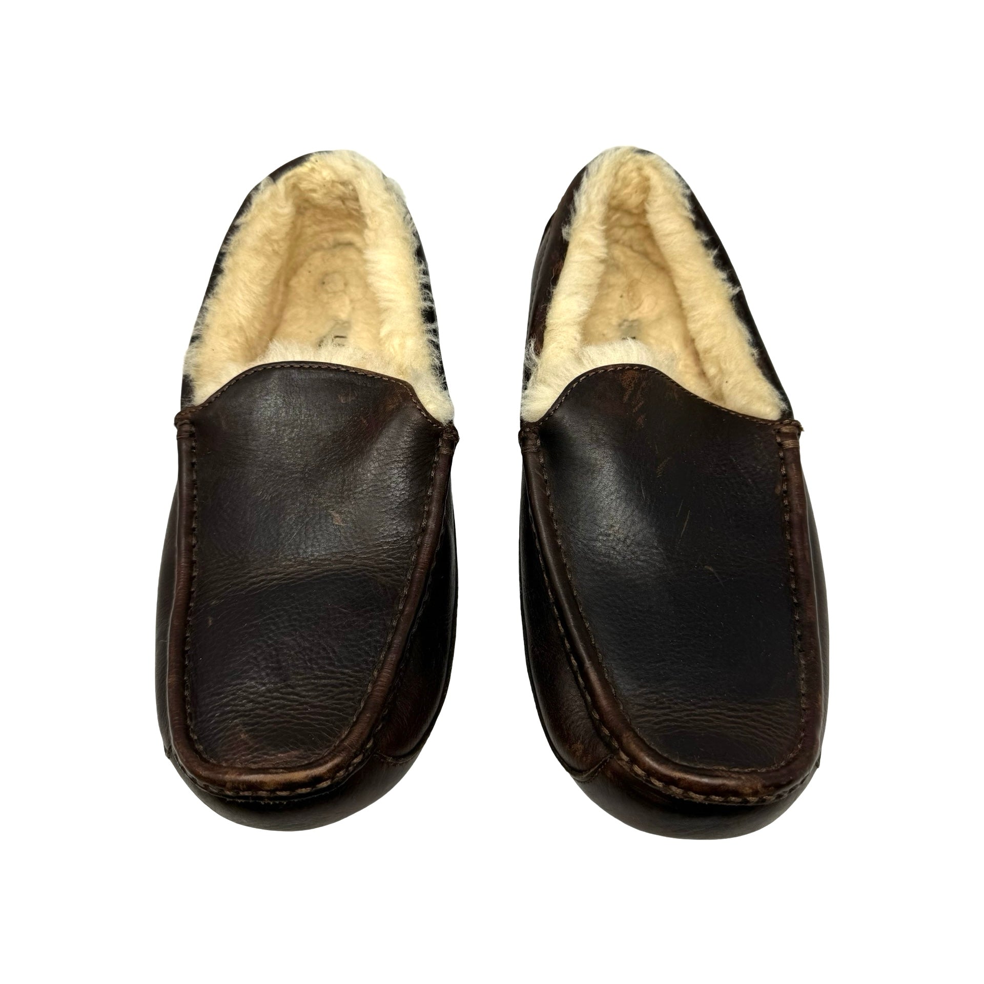 UGG Ascot Leather Slippers