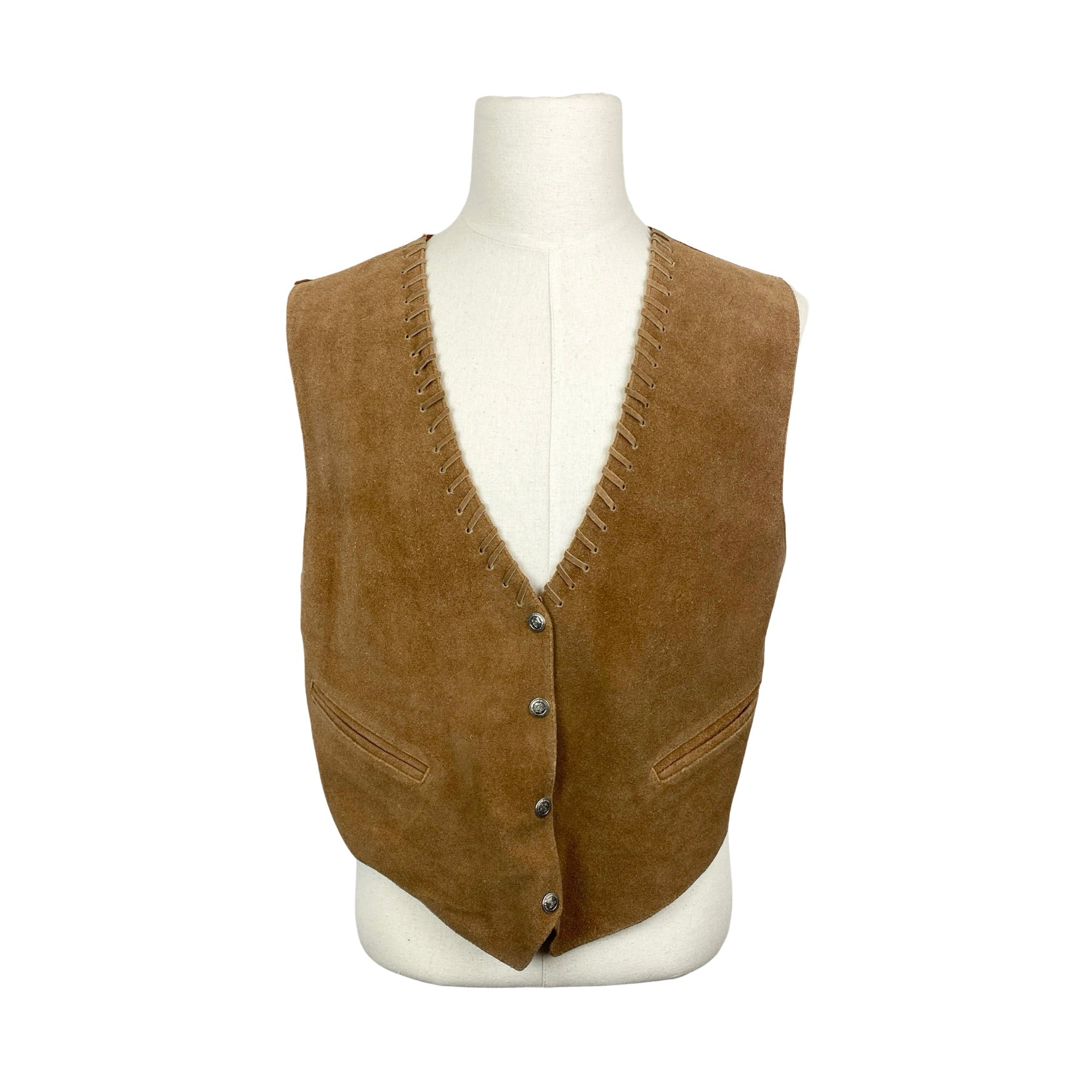 Vintage A.J. Suede Vest