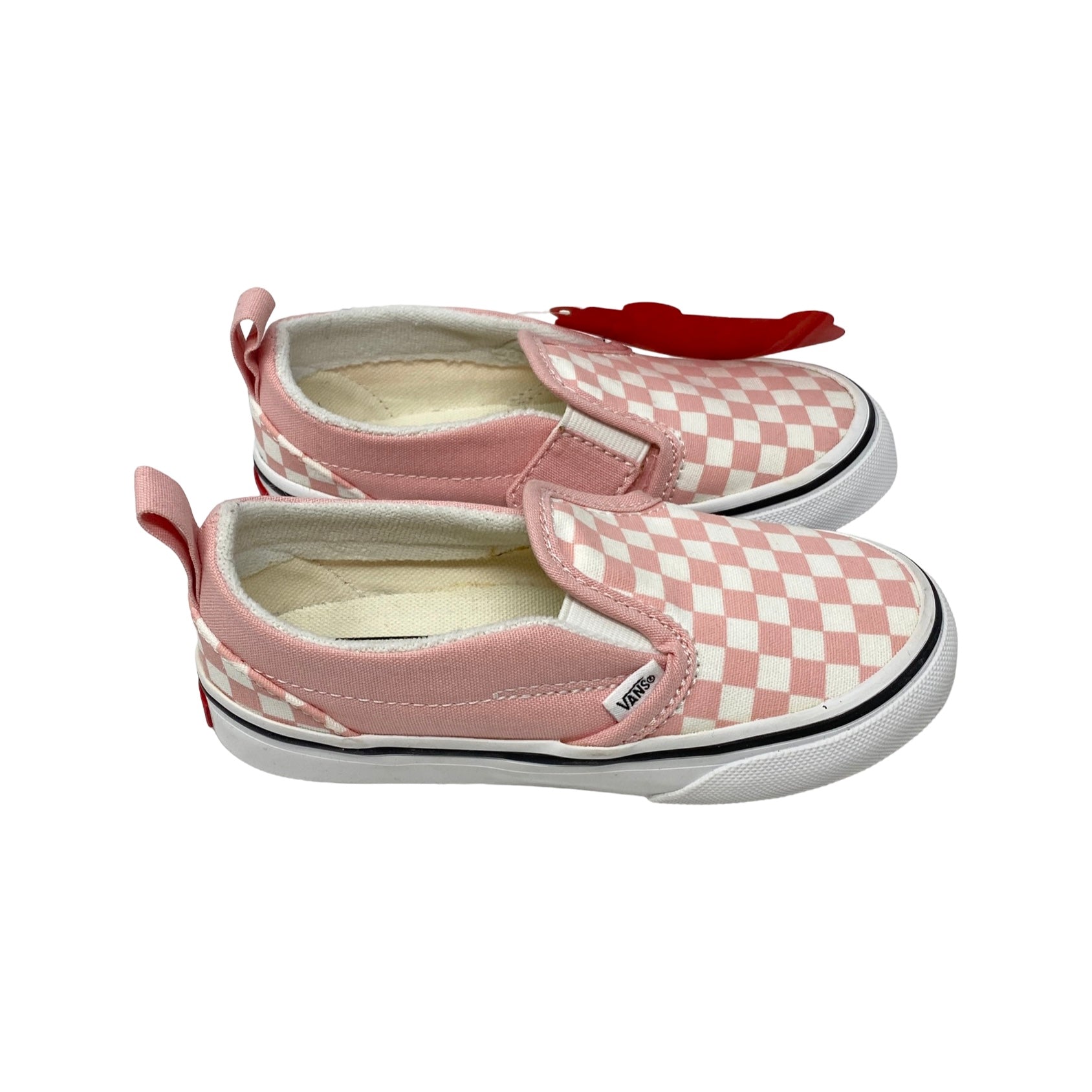 Vans Toddler Pink Checkerboard Shoes