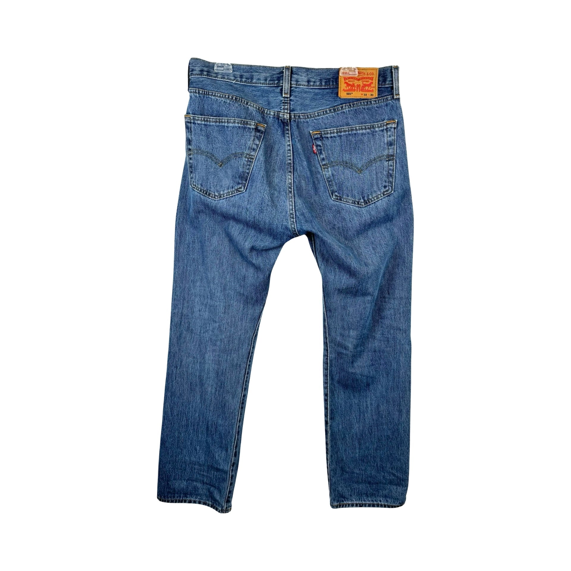 Levi s Straight Leg Five Pocket Jeans