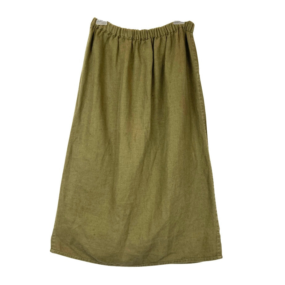 Vintage Angelheart Designs Linen Jacket and Skirt Set-skirt back