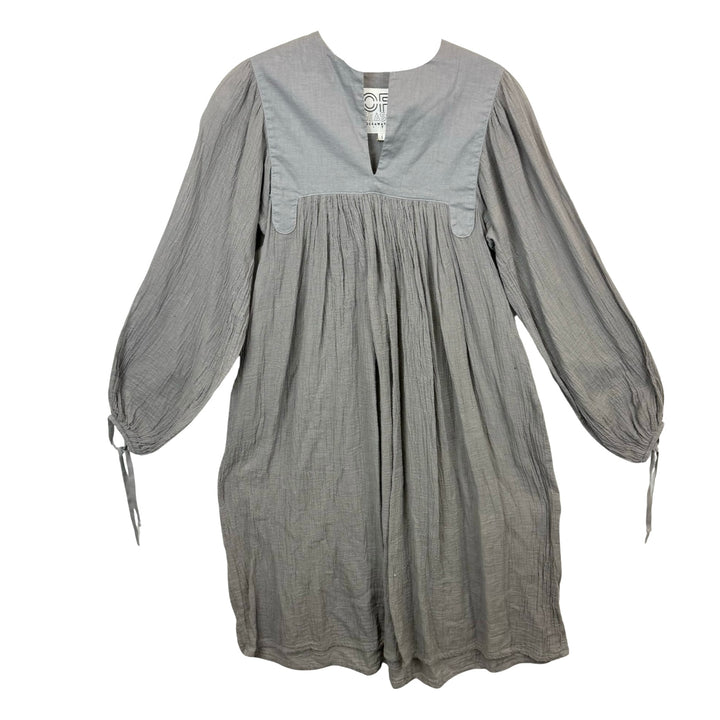 Off Season Perilune Dress-Gray Front