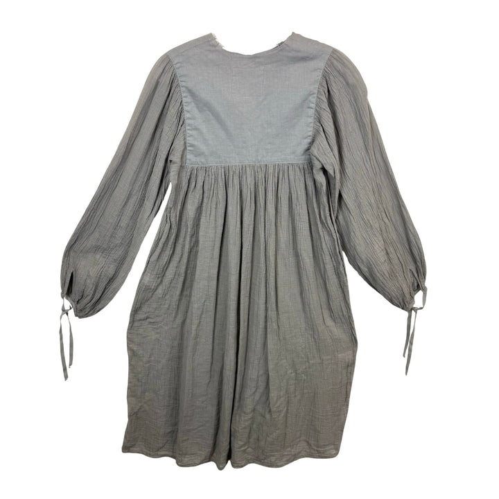 Off Season Perilune Dress-Gray Back