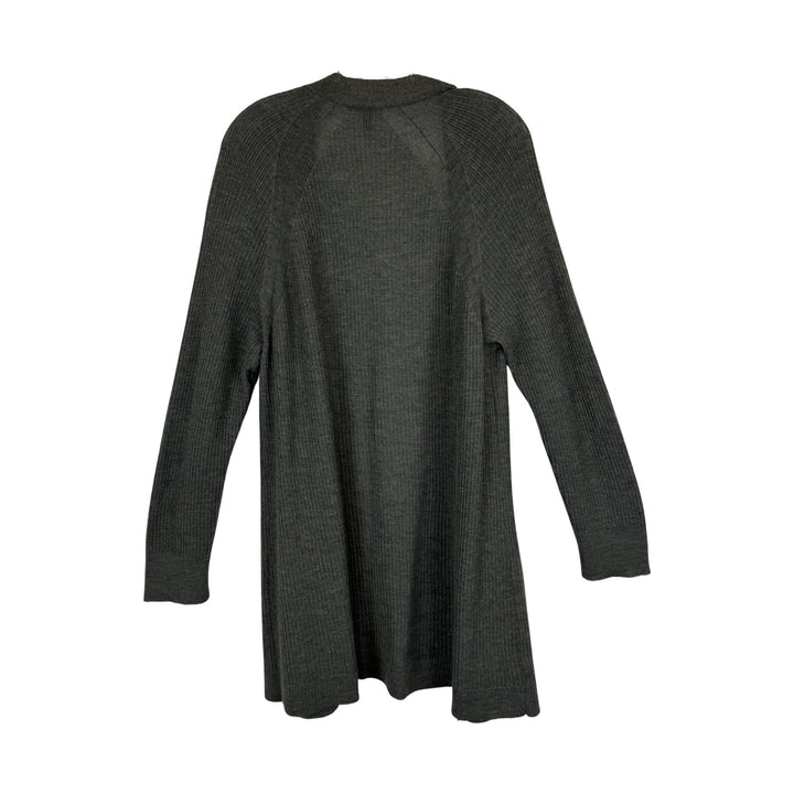 Eileen Fisher Wool Open Front Cardigan