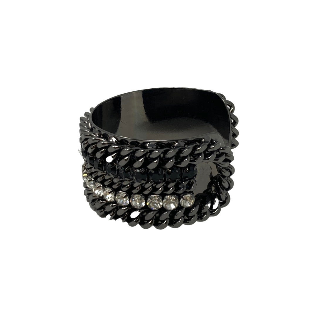 Madewell Multi Chain Cuff Bracelet-Side