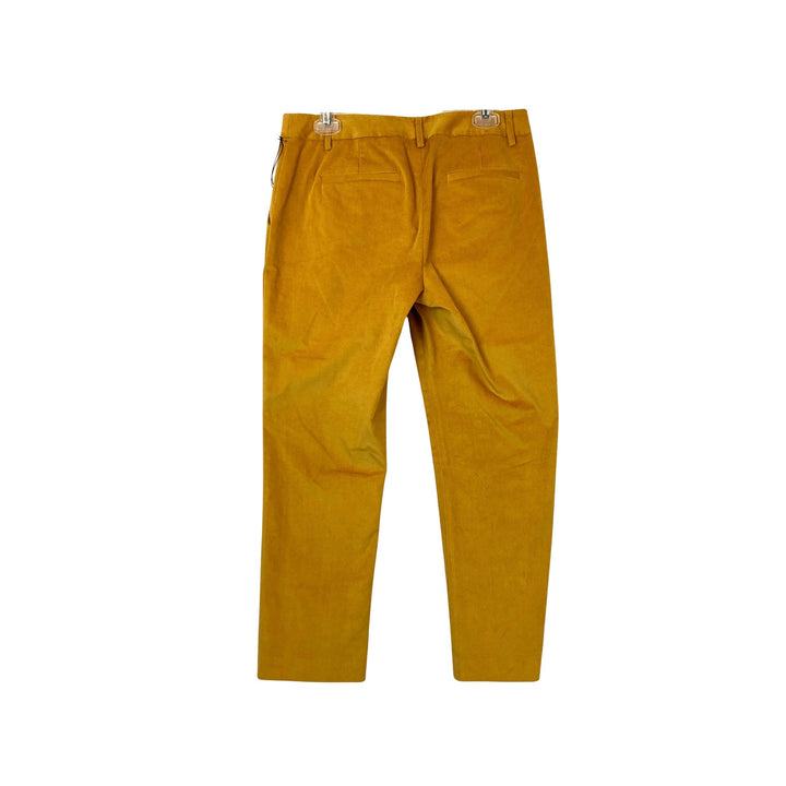 Kal Rieman Gold Cord Cigarette Pant-back