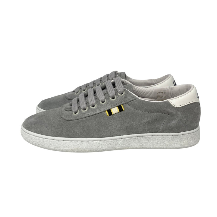 Aprix Gray Suede Kids Sneaker-side