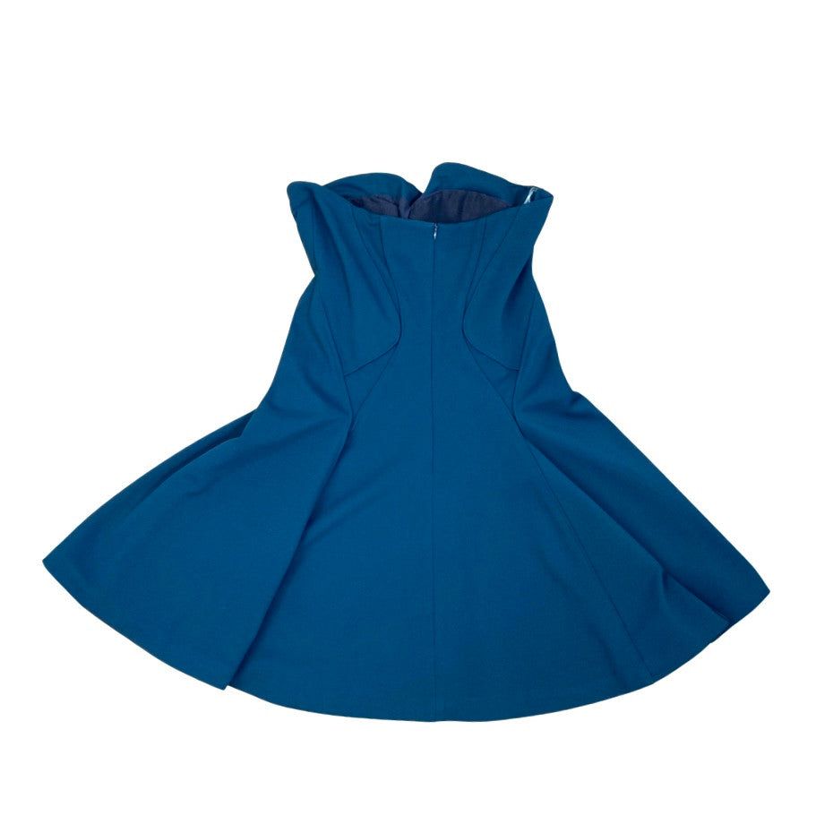 Zac Posen Strapless A-Line Dress-Back