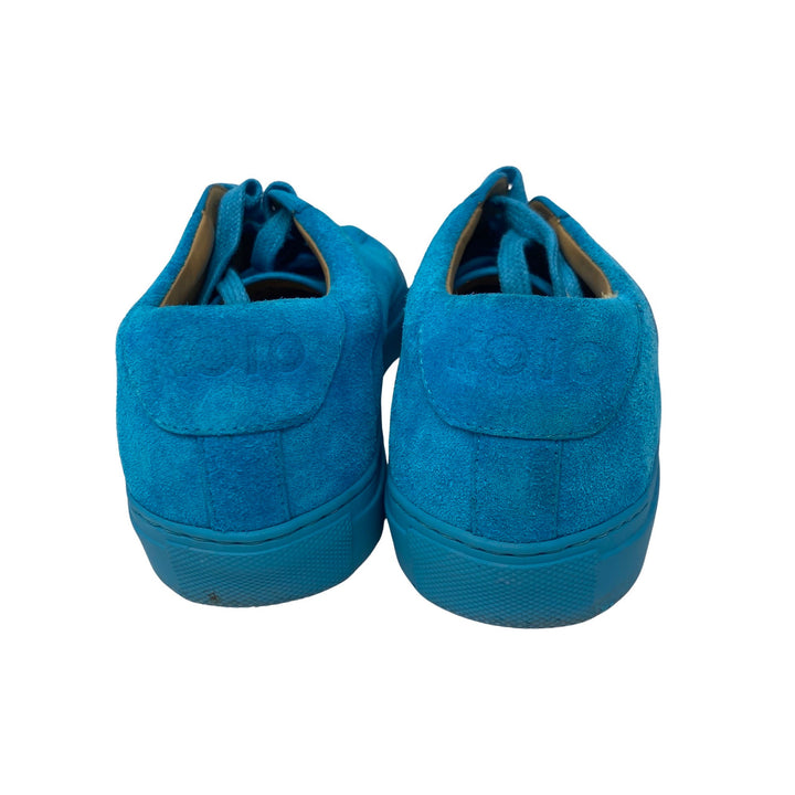 KOIO Turquoise Suede Sneakers-back