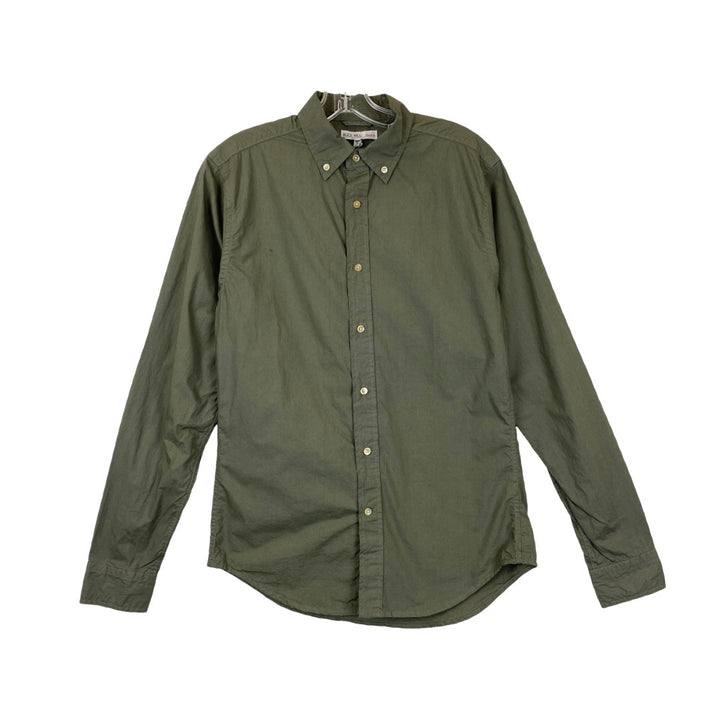 Alex Mill Olive Poplin Shirt-Thumbnail