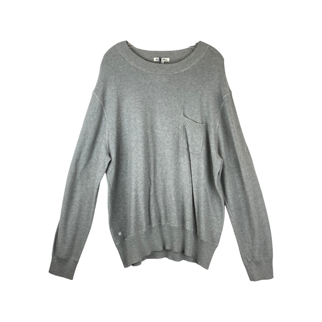 Alex Mill Mercer Cotton Pocket Sweater-Thumbnail