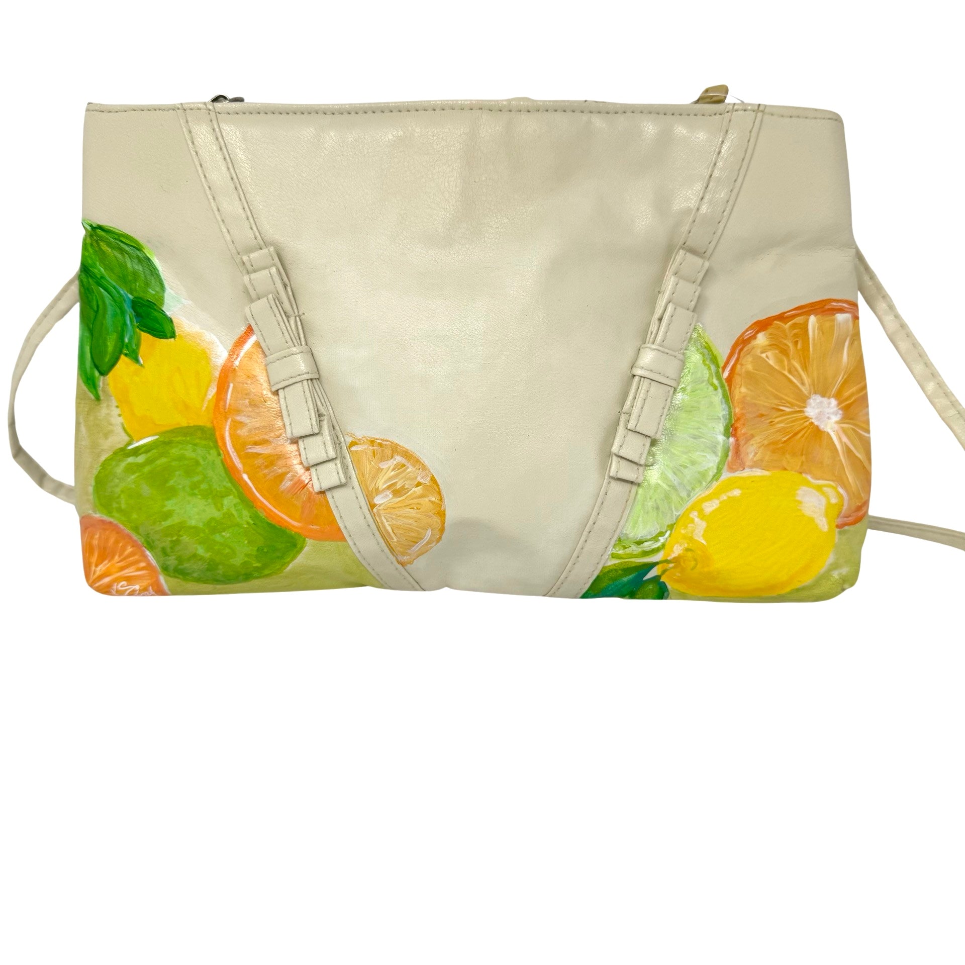 Salvage Renaissance x Kelly Steele Upcycled Vintage Citrus Shoulder Bag