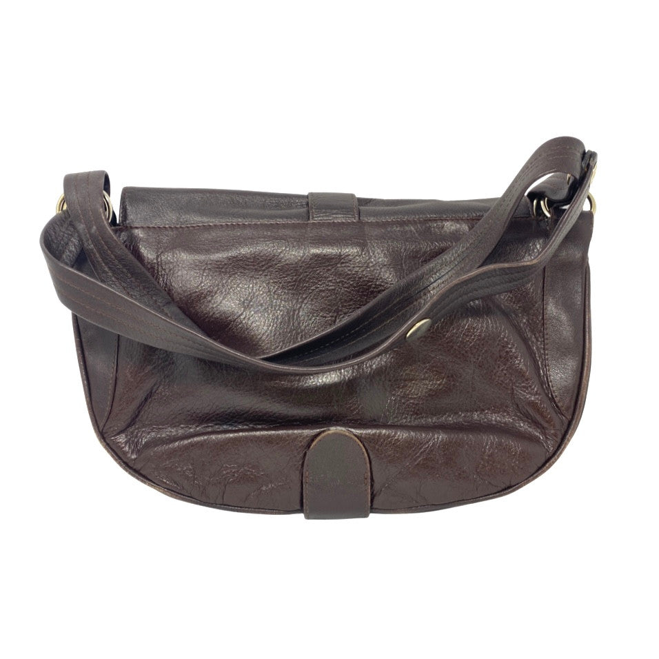 Vintage Susan Gail Leather Saddle Bag-Back